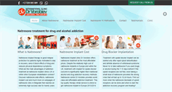 Desktop Screenshot of naltrexoneimplant.com